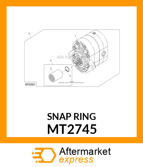 RING, SNAP MT2745