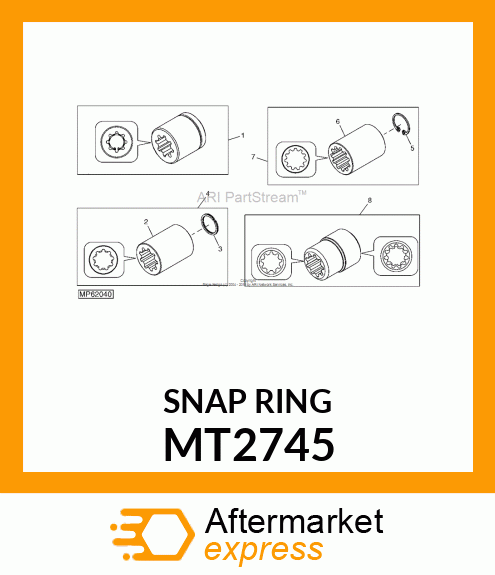 RING, SNAP MT2745