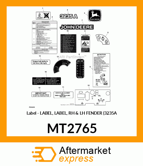 Label MT2765