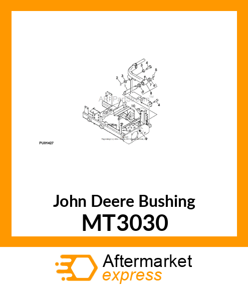 BUSHING, SINTERED MT3030