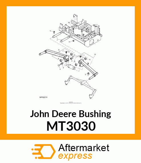 BUSHING, SINTERED MT3030