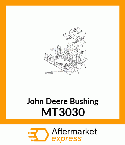 BUSHING, SINTERED MT3030