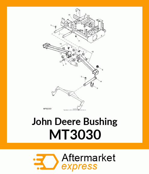 BUSHING, SINTERED MT3030