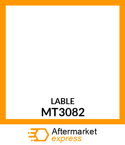 LABEL, WARNING (ENG/SP) MT3082