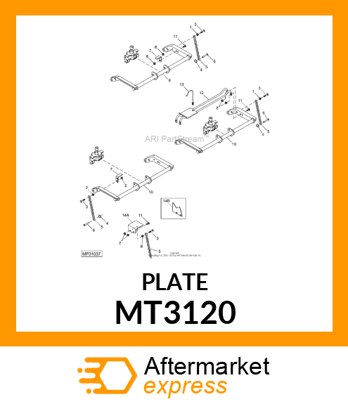 Plate MT3120