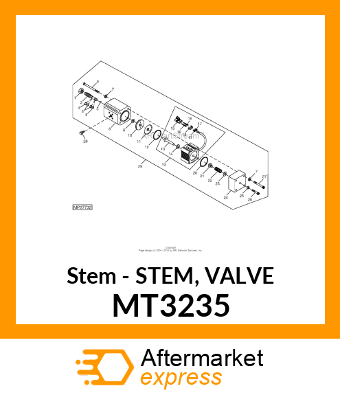 Stem Valve MT3235