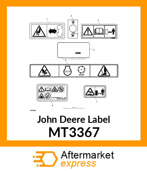 LABEL, WARNING (EXP) (SHIELD) MT3367