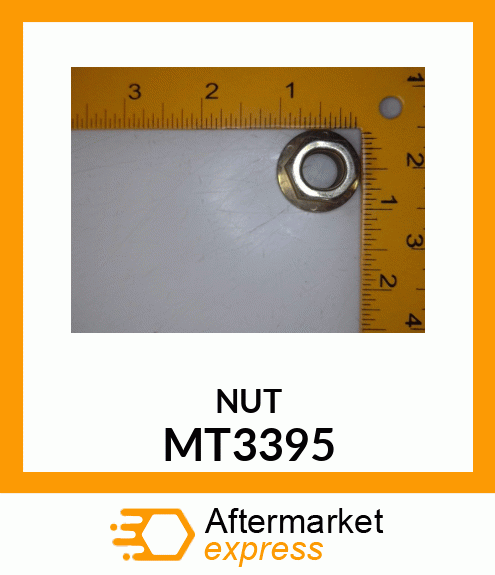 NUT, FLANGE LOCK, 1/2 MT3395