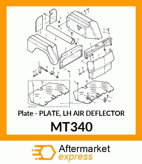Plate MT340