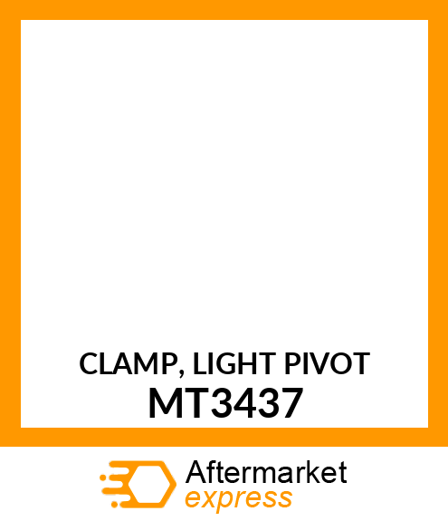 CLAMP, LIGHT PIVOT MT3437