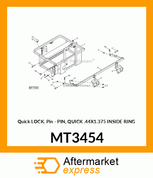 Quick Lock Pin MT3454