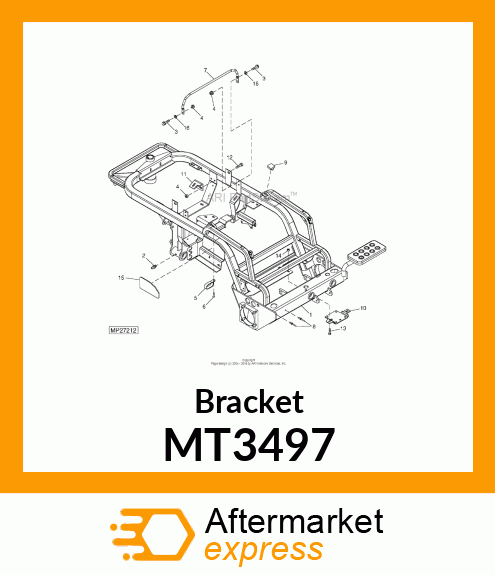 Bracket MT3497