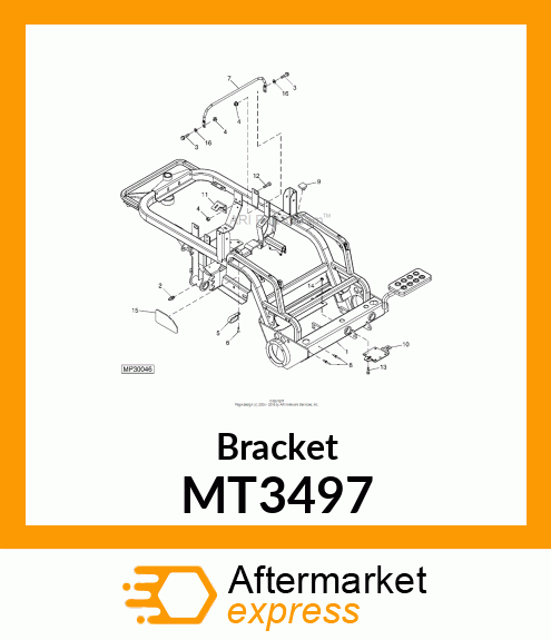 Bracket MT3497