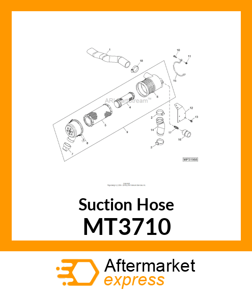 Suction Hose MT3710