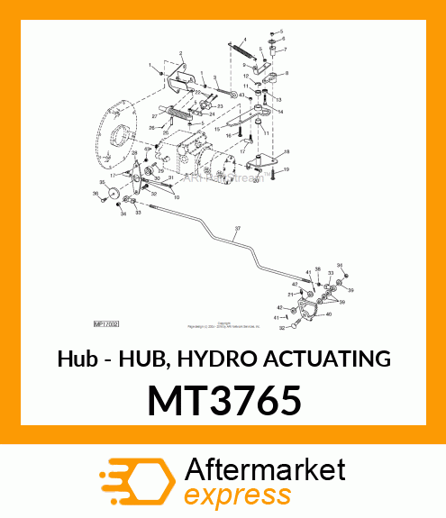 Hub MT3765