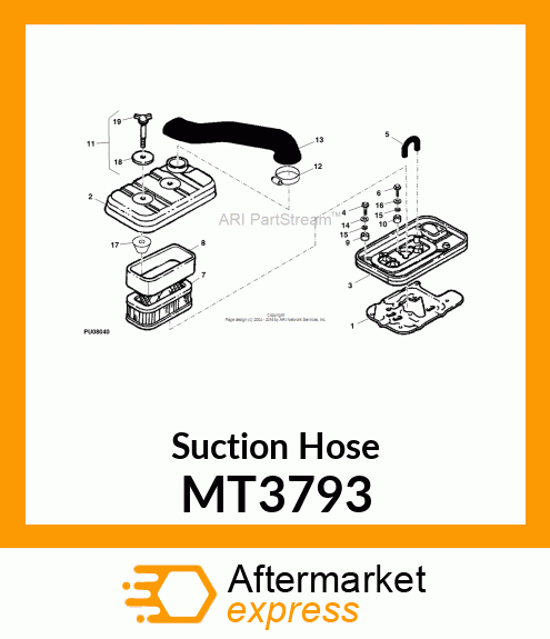 Suction Hose MT3793