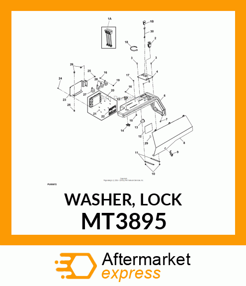 WASHER, LOCK MT3895