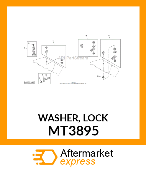 WASHER, LOCK MT3895