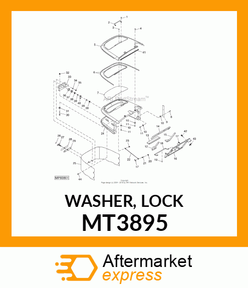 WASHER, LOCK MT3895