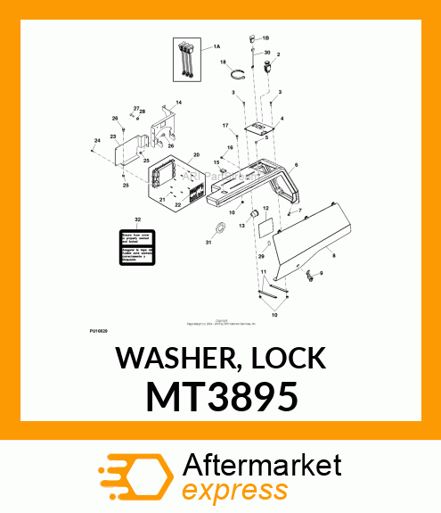 WASHER, LOCK MT3895