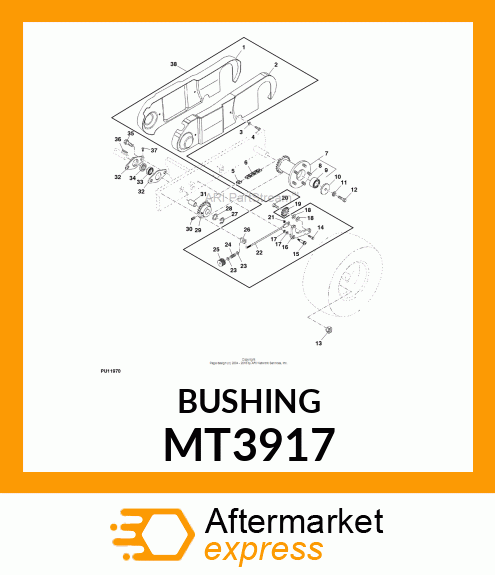 BUSHING MT3917