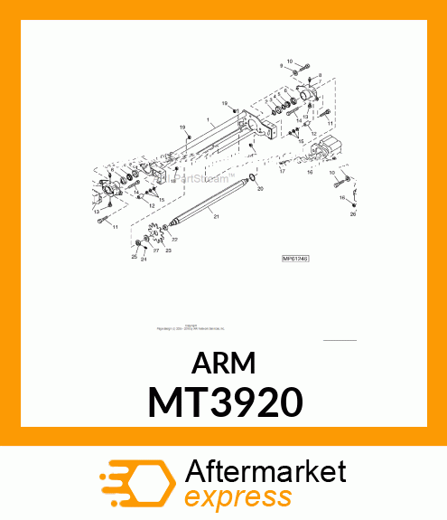 ARM, REEL PIVOT MT3920