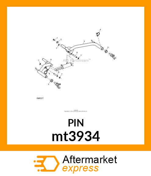 PIN, LIFT CYLINDER mt3934