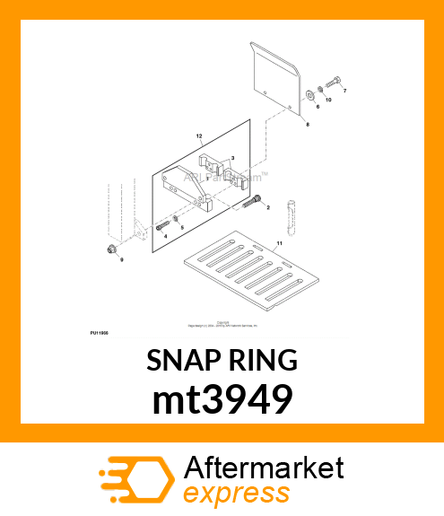 WASHER, LOCK HIGH COLLAR 3/8" mt3949