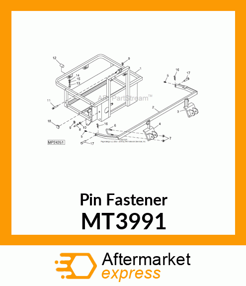 Pin Fastener MT3991