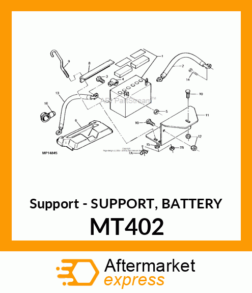 Support Battery MT402