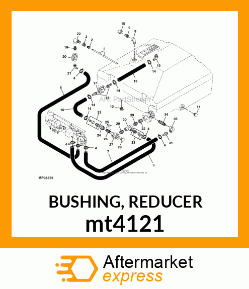 BUSHING, REDUCER mt4121