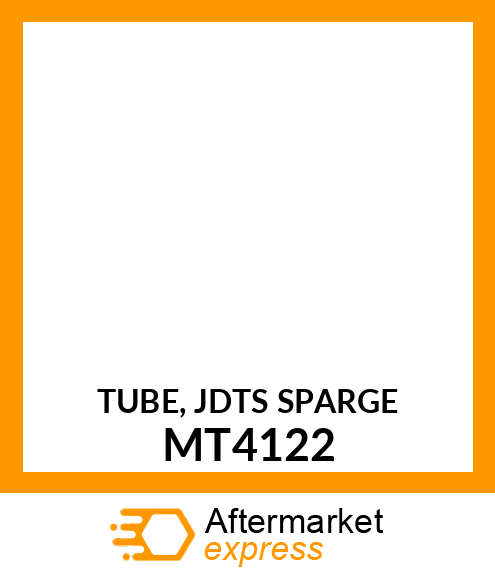 TUBE, JDTS SPARGE MT4122