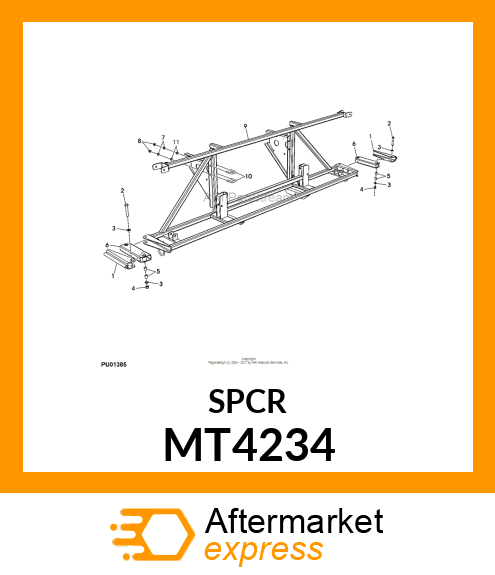 SLEEVE, M250 12M ID X 16M OD MT4234