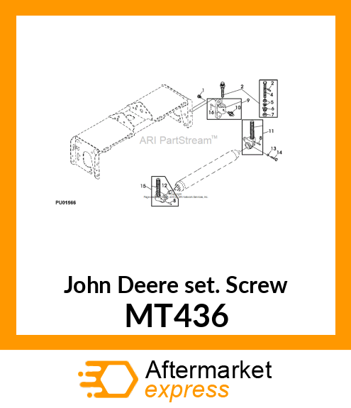 SCREW, SET M10X35 MT436