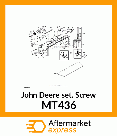 SCREW, SET M10X35 MT436