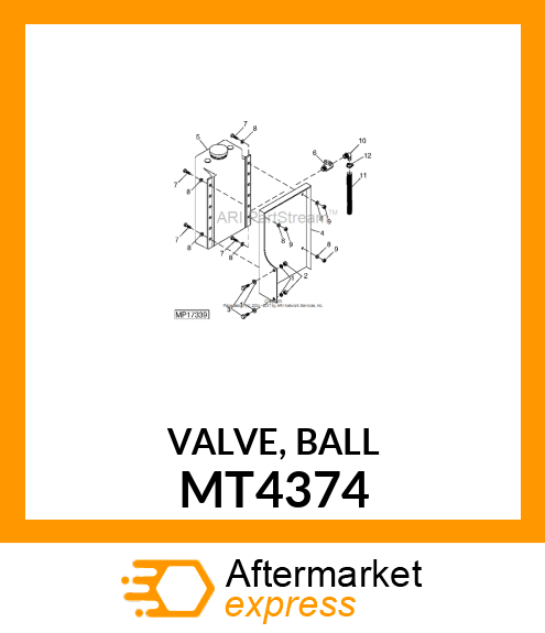 VALVE, BALL MT4374