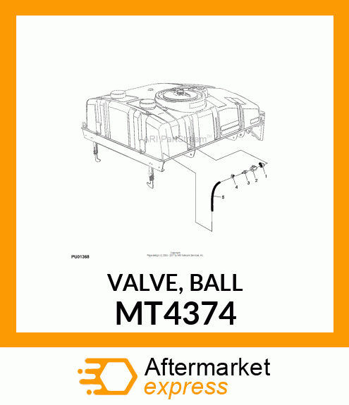 VALVE, BALL MT4374