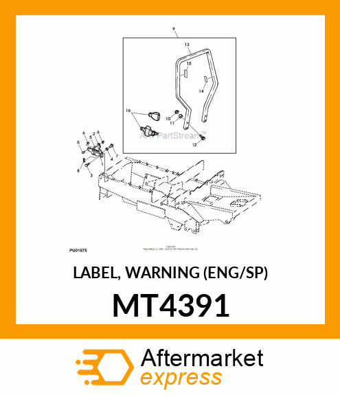 LABEL, WARNING (ENG/SP) MT4391