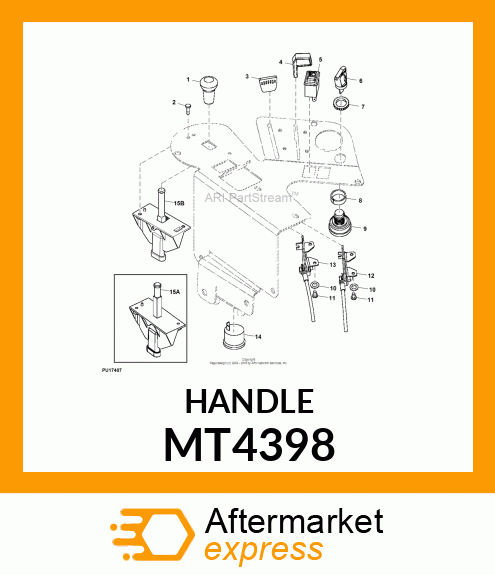 KNOB, THROTTLE CONTROL MT4398