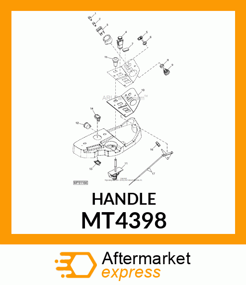 KNOB, THROTTLE CONTROL MT4398