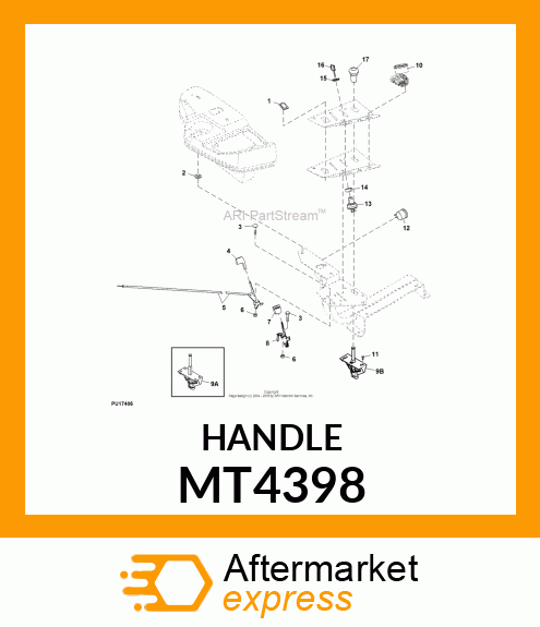 KNOB, THROTTLE CONTROL MT4398