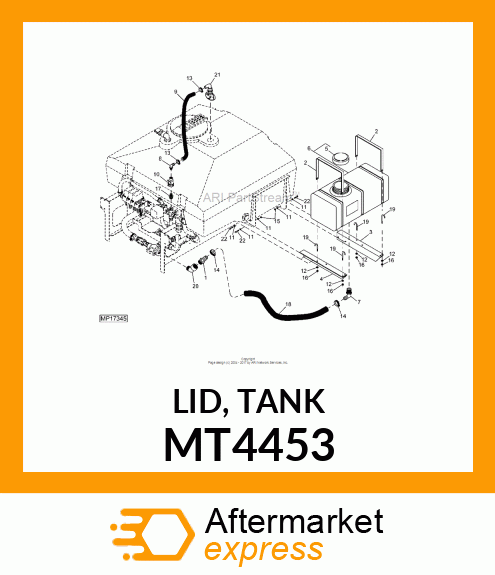 LID, TANK MT4453