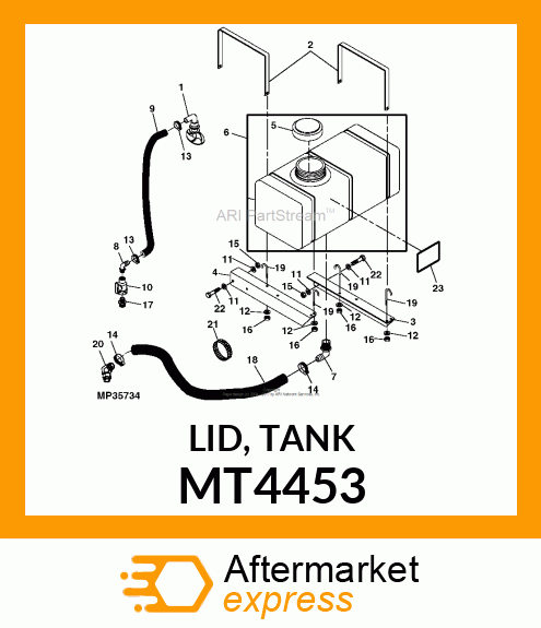 LID, TANK MT4453