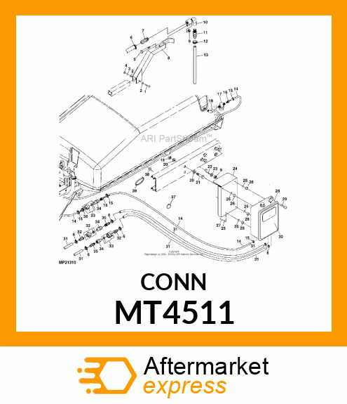 ADAPTER, 1/4" FPT X QJ MT4511