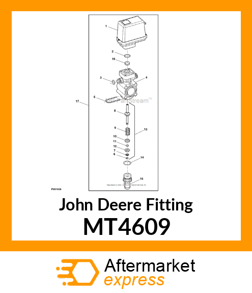 FITTING, O MT4609