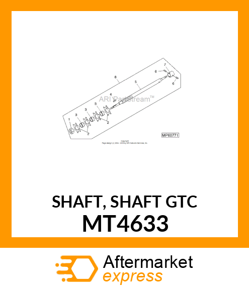 SHAFT (GTC) MT4633