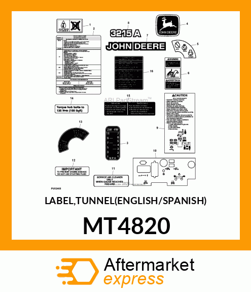 LABEL,TUNNEL(ENGLISH/SPANISH) MT4820