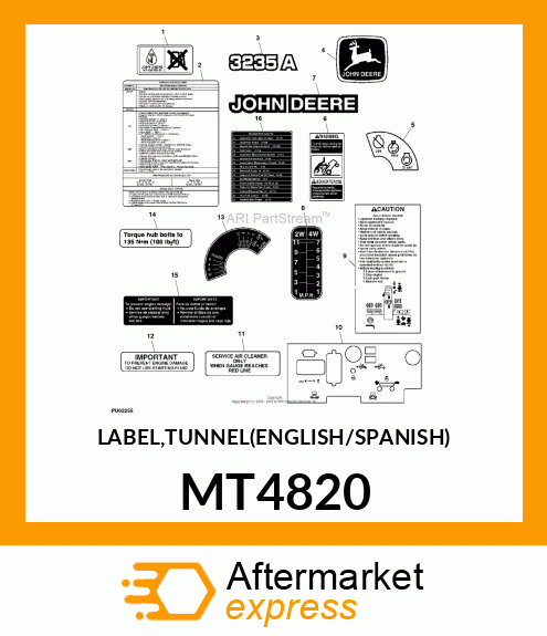 LABEL,TUNNEL(ENGLISH/SPANISH) MT4820