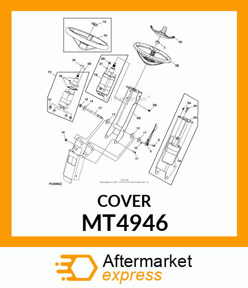 INSERT, THREADED M6 AK CRIMP MT4946