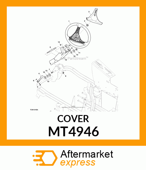 INSERT, THREADED M6 AK CRIMP MT4946